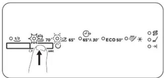 ZANUSSI ZDT12041FA - ACTIVATING THE ACOUSTIC SIGNAL FOR THE END OF PROGRAMME - 1