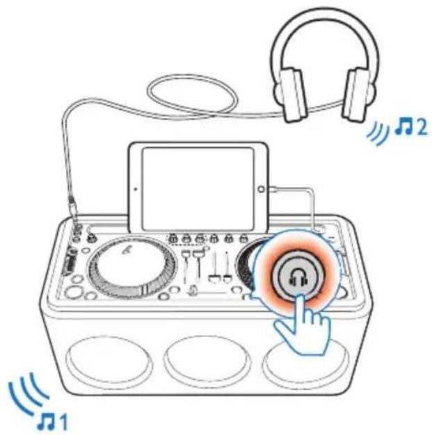 PHILIPS DS8900 - Contrôle des pistes via le casque - 1