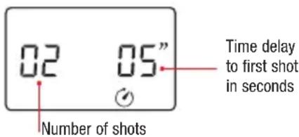 Hähnel Giga T Pro II - Basis timer instelling - 1