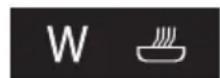 SMEG SF4109M - Si une fonction micro-ondes est active : - 1