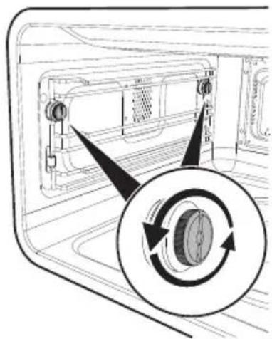 SMEG SF4109M - Démontage des glissières de support pour grilles et lechefrites - 1