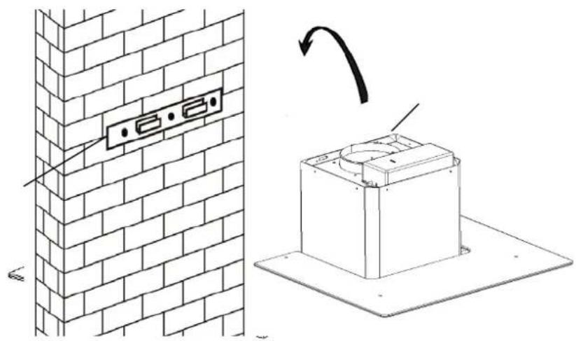 ROSIERES RMB96851IN - Installation (évacuation externe) - 5