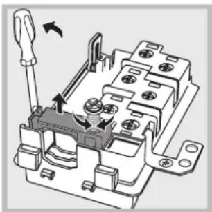 HOTPOINT-ARISTON FD 83.1 (MR) HA - Подсоединение сетевого кабеля - 2