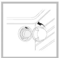 HOTPOINT-ARISTON FD 83.1 (MR) HA - Remplacement de l'ampoule d'éclairage - 1