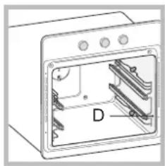 HOTPOINT-ARISTON FD 83.1 (MR) HA - Крепление комплекта выдвижных направляющих - 3