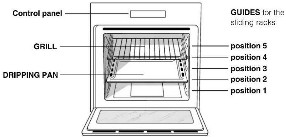 HOTPOINT-ARISTON FD 83.1 (MR) HA - Description of the appliance - 1