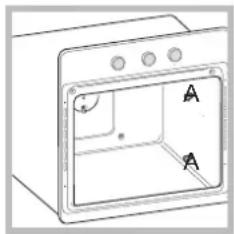 HOTPOINT-ARISTON FD 83.1 (MR) HA - Крепление комплекта выдвижных направляющих - 1