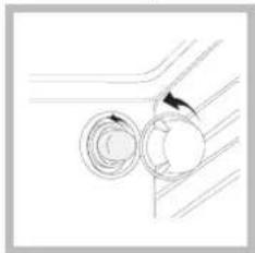 HOTPOINT-ARISTON FD 83.1 (MR) HA - Substituição da lâmpada - 1