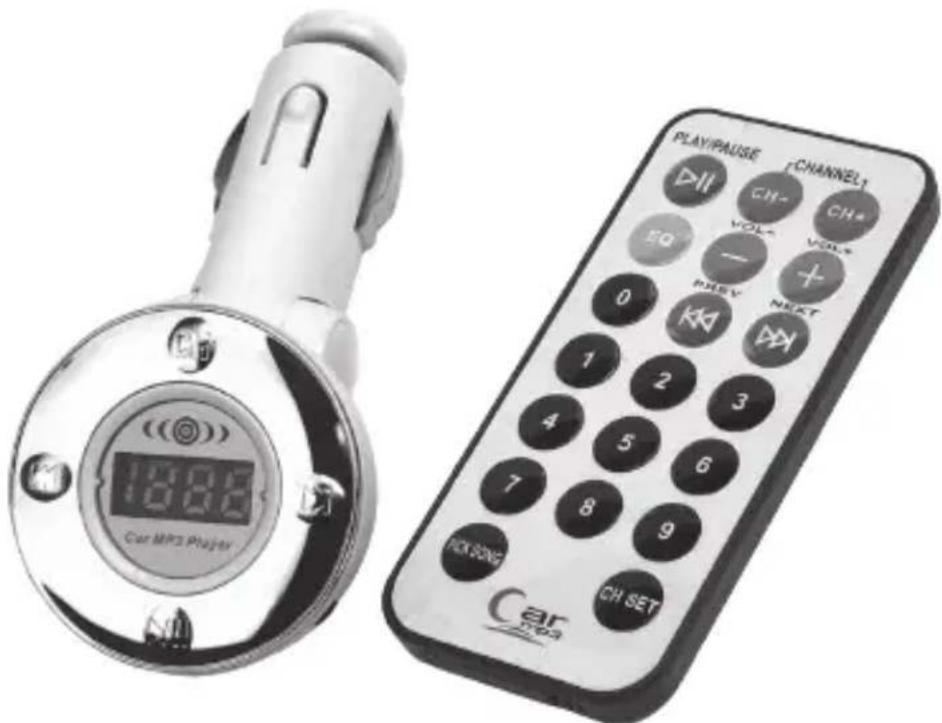 WAGAN Car FM Transmitter - Car FM Transmitter Lecteur MP3 automobile - 1