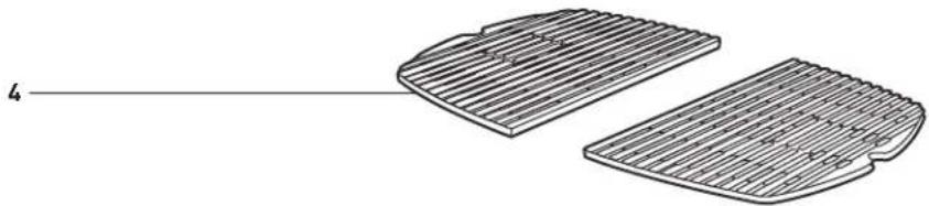 WEBER Q1000 - WEBER® Q® 1000 EXPLODED VIEW·DIAGRAMA DE DESPIECE·VUE ECLATEE - 2