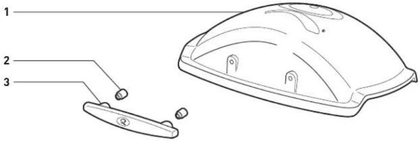 WEBER Q1000 - WEBER® Q® 1000 EXPLODED VIEW·DIAGRAMA DE DESPIECE·VUE ECLATEE - 1