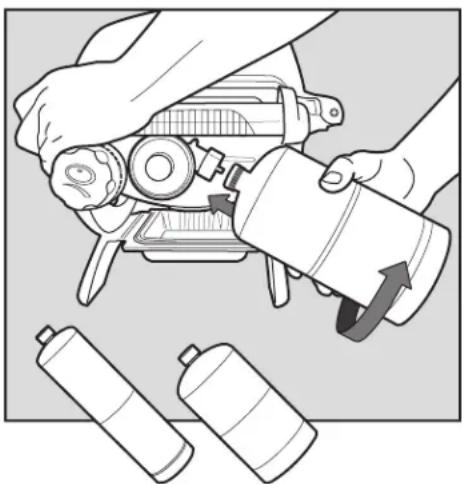 WEBER Q1000 - REMOVING THE LP CYLINDER - 1