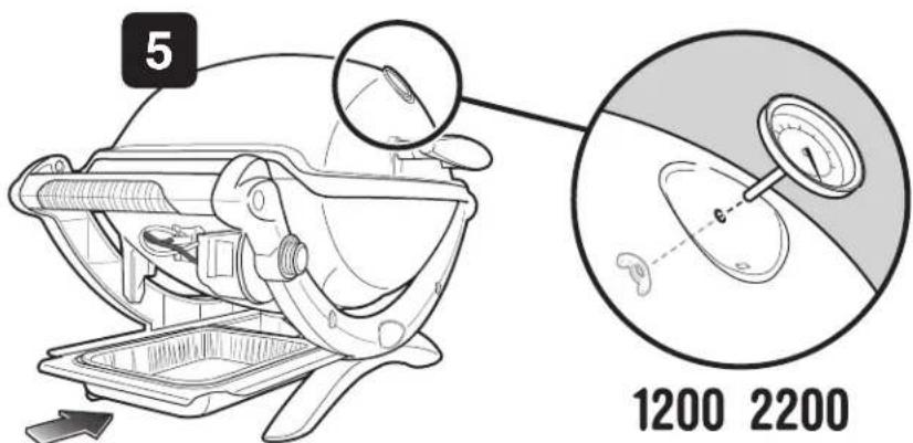 WEBER Q1000 - ASSEMBLY·ENSAMBLAJE·ASSEMBLAGE - 5