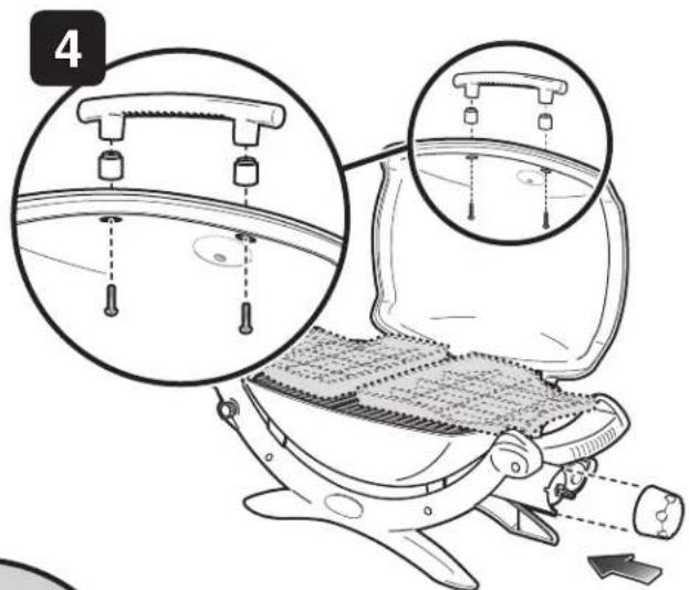 WEBER Q1000 - ASSEMBLY·ENSAMBLAJE·ASSEMBLAGE - 4