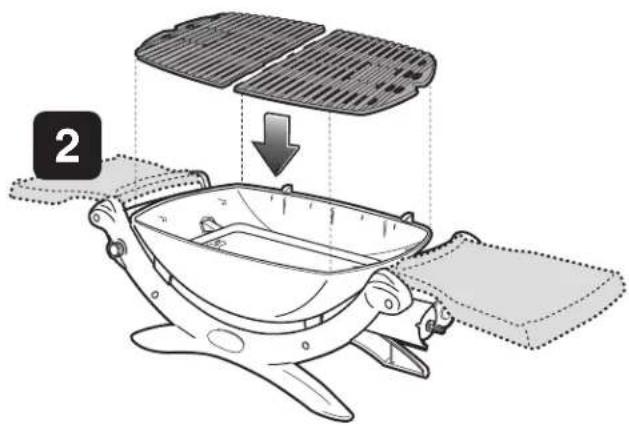 WEBER Q1000 - ASSEMBLY·ENSAMBLAJE·ASSEMBLAGE - 2