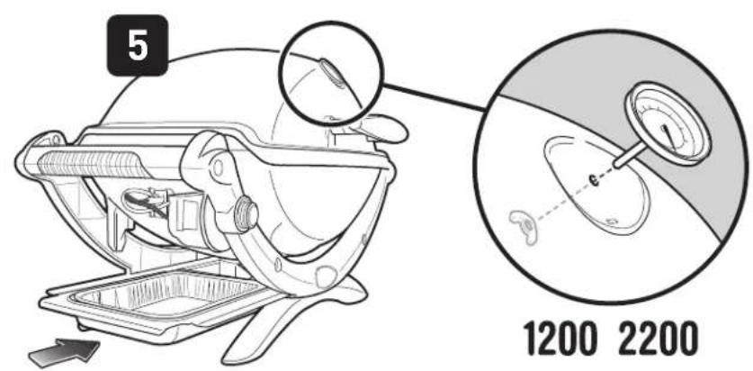 WEBER Q1200 - ASSEMBLY·ENSAMBLAJE·ASSEMBLAGE - 5