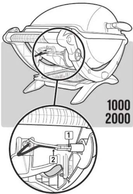 WEBER Q1200 - MAINTAINING THE ELECTRONIC IGNITION SYSTEM [^国] 1200 &amp; ^国 2200 - 1