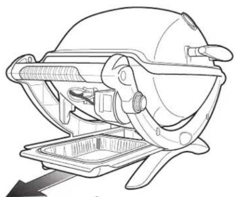 WEBER Q1200 - égoutoir jetable - 2