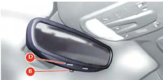 FERRARI 458 Italia (2010) - Rétroviseur interieur - 2