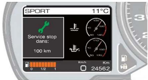 FERRARI 458 Italia (2010) - Affchage informations sur I'entretien programme - 1