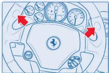 FERRARI F430 (2008) - - Commande avertisseur sonore - 1