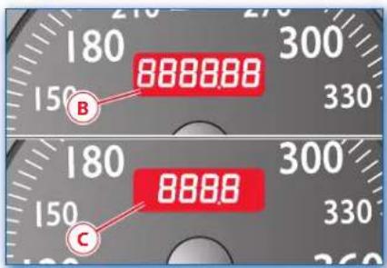 FERRARI F430 (2008) - Compteur kilométrique : - 2