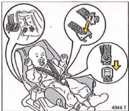 OPEL Calibra (1991) - Système Opel de sécurité des enfants \* - 1