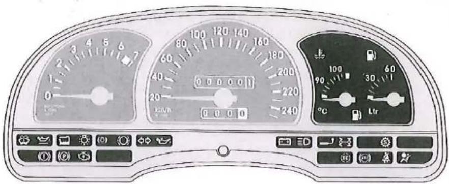 OPEL Calibra (1991) - Compteur kilométrique journalier - 1