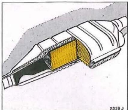 OPEL Calibra (1991) - Catalyseur - 1