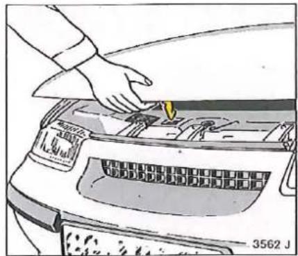 OPEL Calibra (1991) - Capot-moteur - 1