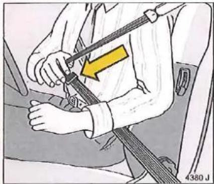 OPEL Calibra (1991) - Rétracteurs de ceinture mécaniques déclenchés - 1