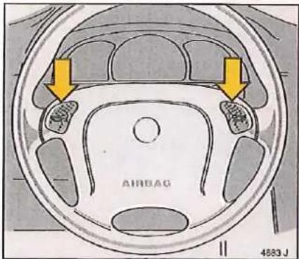 OPEL Calibra (1991) - Verrouillage des portes de l'intérieur : appuyer sur le bouton de sûreté - 16