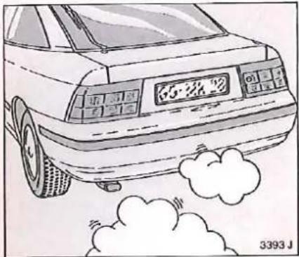OPEL Calibra (1991) - Vérifications avant de prendre la route - 1