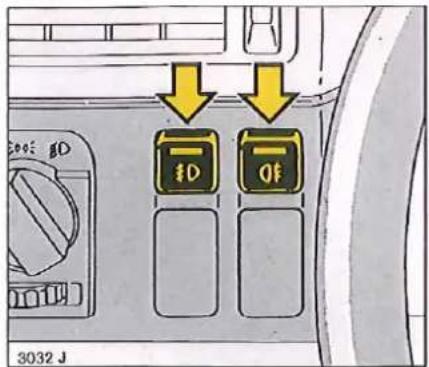 OPEL Calibra (1991) - Projecteurs de recul - 1