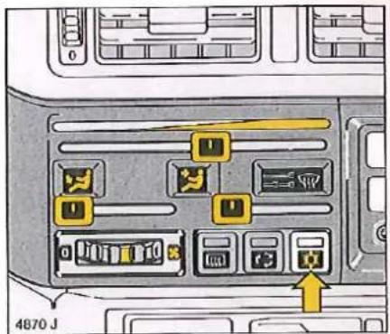 OPEL Calibra (1991) - Refroidissement normal pour trajets interurbains et sur autoroutes - 1