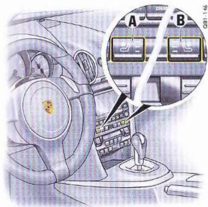 PORSCHE Boxter S (2010) - Niveau de ventilation faible - 1