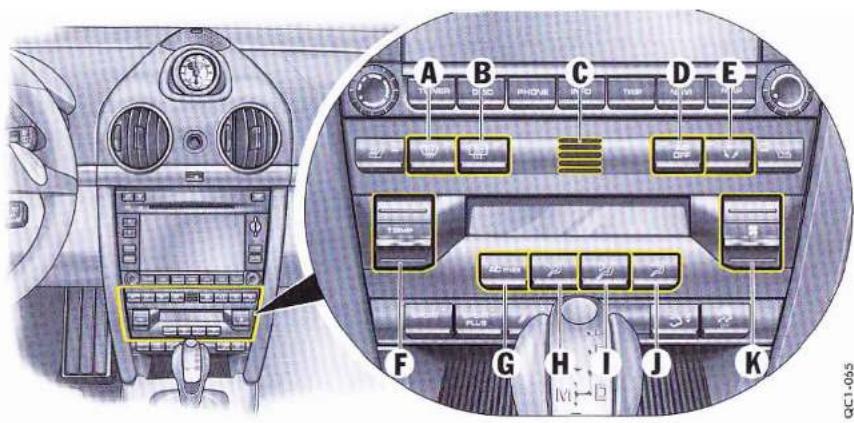 PORSCHE Boxter S (2010) - Flux d'air orienté vers le pare-brise - 1