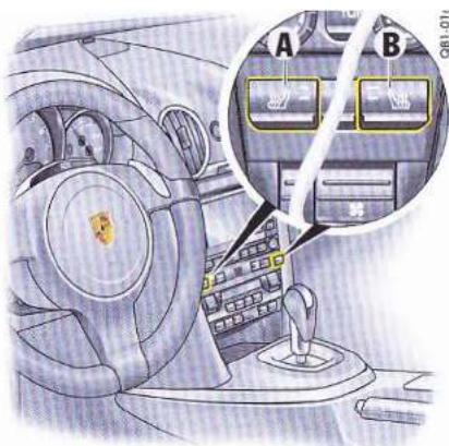 PORSCHE Boxter S (2010) - Effacement d'une position de siege en mémoire - 1