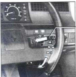 RENAULT 5 (1989) - La présence des équipements décrits ci-après dépend de la version et des options du véhicule ainsi que du pays. - 6