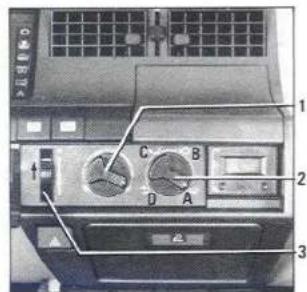 RENAULT 5 (1989) - Chauffage-désembuage ventilation - 1