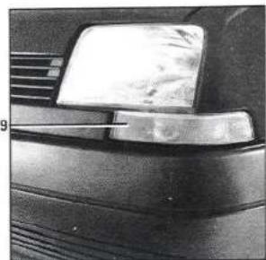 RENAULT 5 (1989) - Réglage des projecteurs - 1