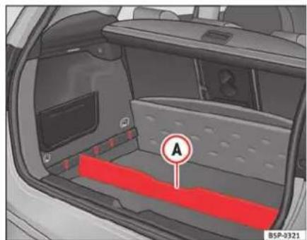 SEAT Altea XL (2008) - Rangements dans le plancher du coffre à bagages* - 2