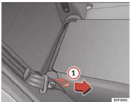 SEAT Altea XL (2008) - Relever le dossier des sièges - 1