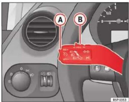 SEAT Altea XL (2008) - Désactivation temporaire du régulateur de vitesse* - 1