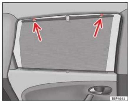 SEAT Altea XL (2008) - Store pare-soleil* - 1