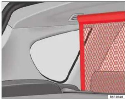 SEAT Altea XL (2008) - Filet de séparation* - 1