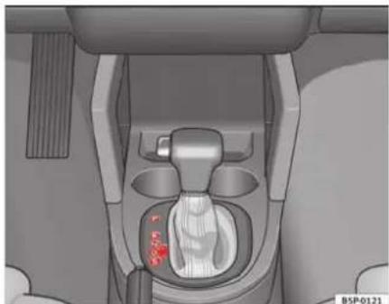SEAT Altea XL (2008) - Positions du levier selecteur - 1