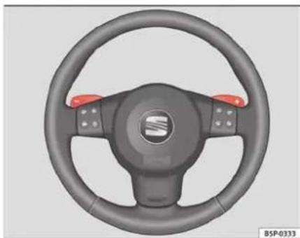 SEAT Altea XL (2008) - Introduire des rapportes avec le mode tiptronic - 2