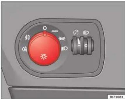 SEAT Altea XL (2008) - Allumage automatique des feux* - 1