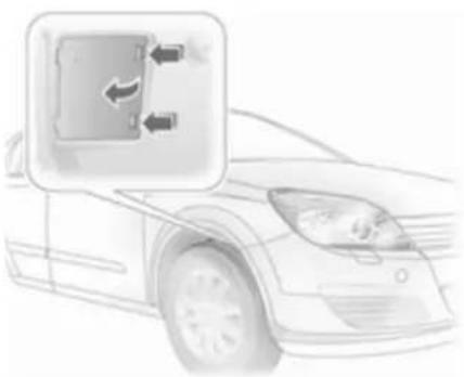 OPEL Astra (2005) - Remplacement des ampoules - 1